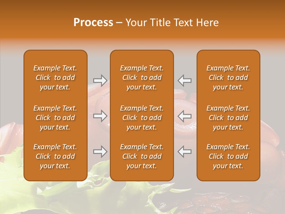 Rice Tuna Tea PowerPoint Template