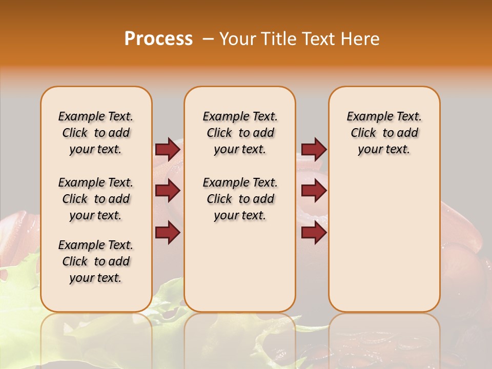 Rice Tuna Tea PowerPoint Template
