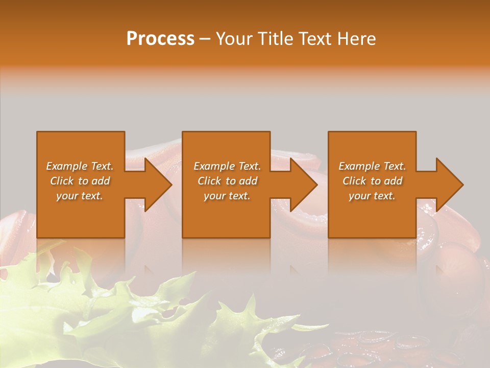 Rice Tuna Tea PowerPoint Template