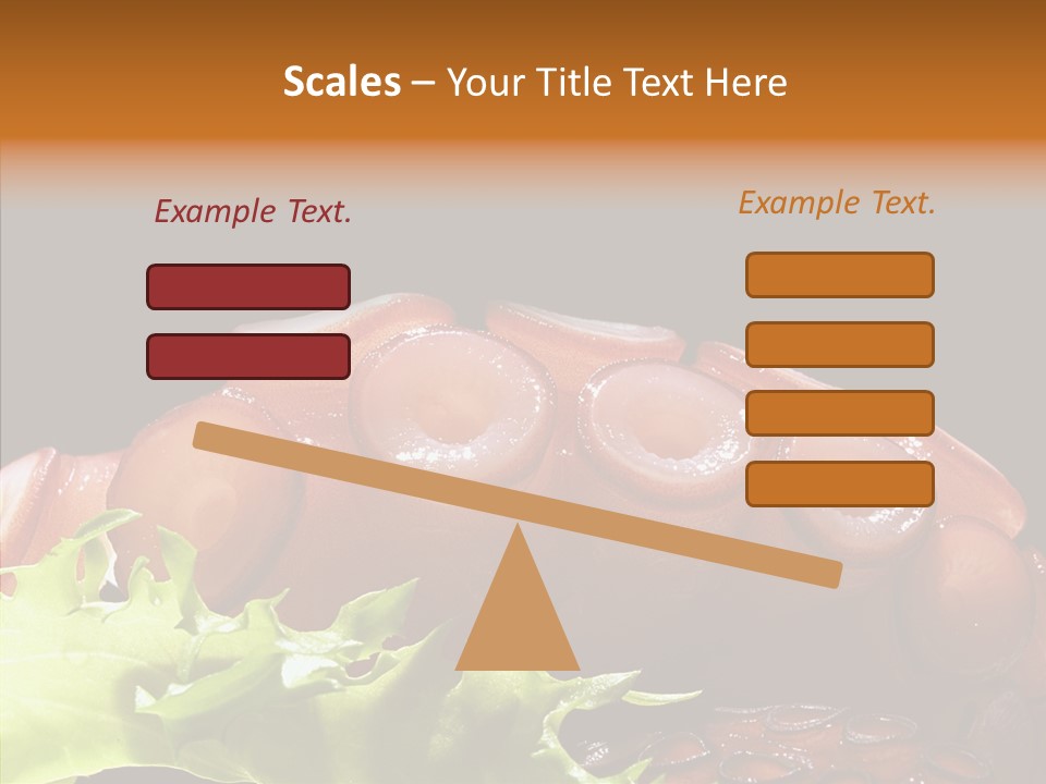 Rice Tuna Tea PowerPoint Template