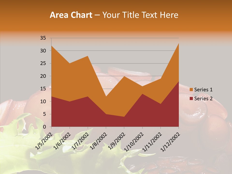 Rice Tuna Tea PowerPoint Template