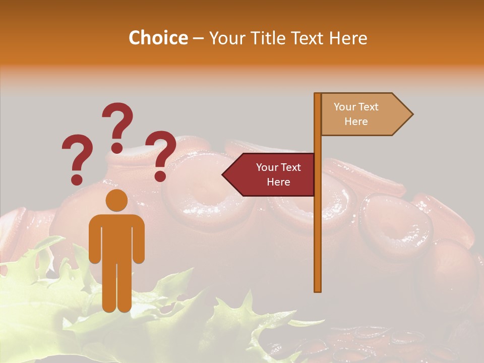 Rice Tuna Tea PowerPoint Template