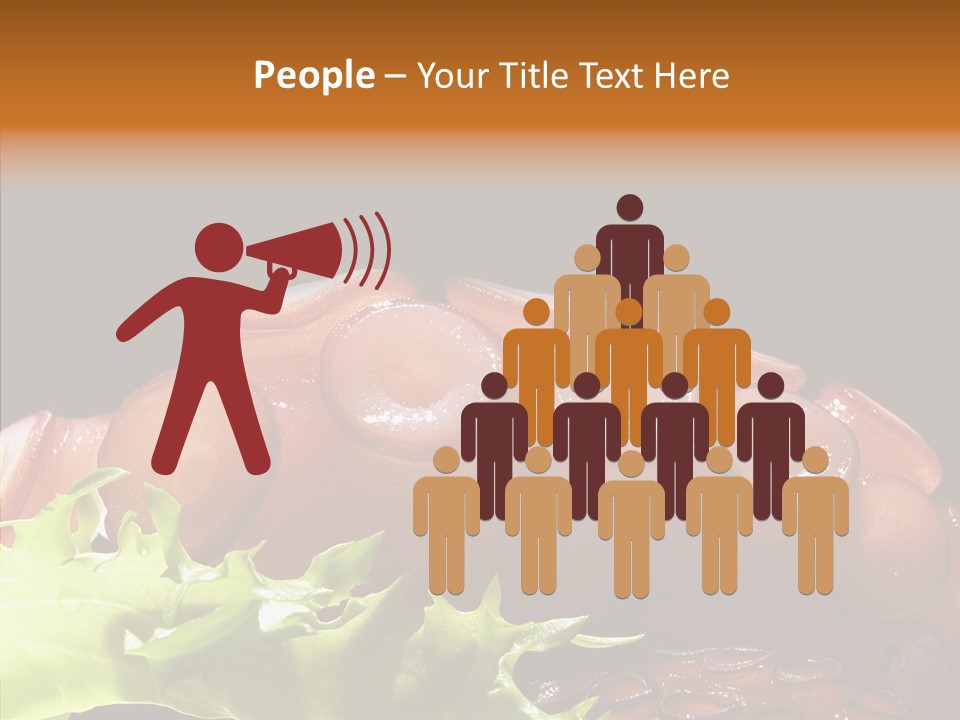 Rice Tuna Tea PowerPoint Template