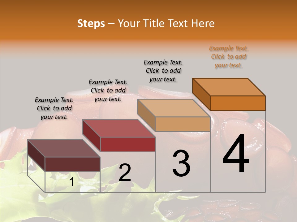 Rice Tuna Tea PowerPoint Template