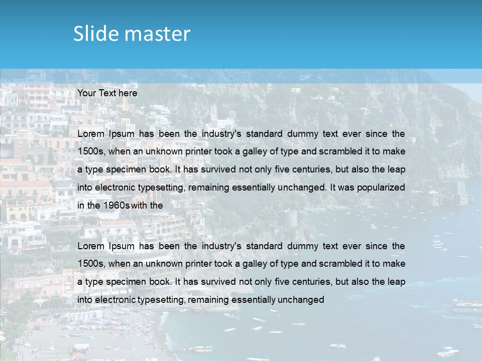 Culture Sky City PowerPoint Template