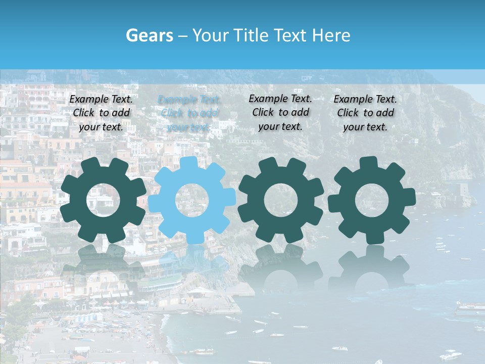 Culture Sky City PowerPoint Template