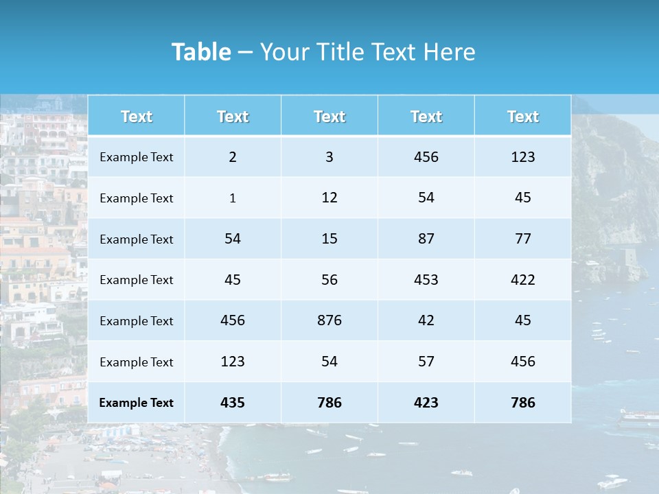 Culture Sky City PowerPoint Template