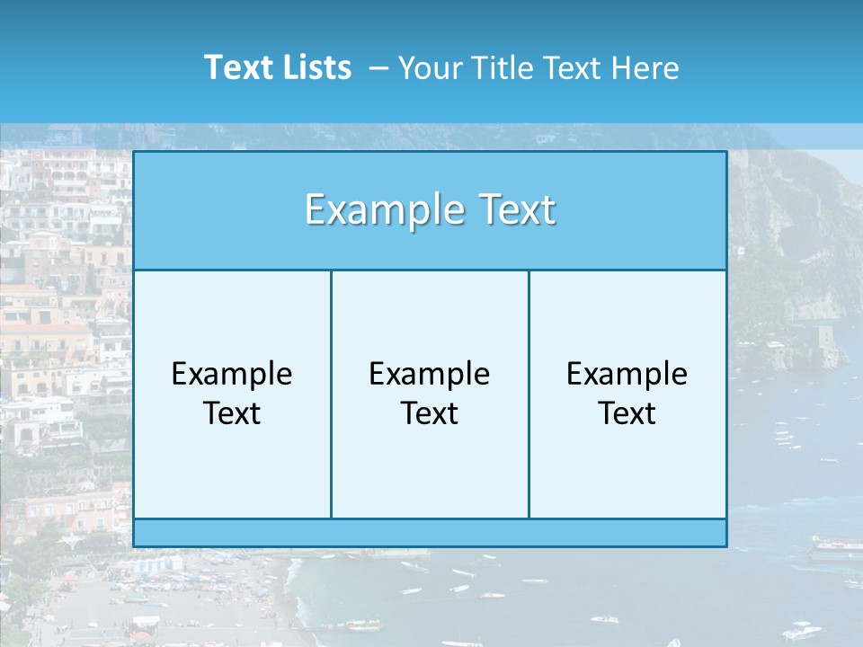 Culture Sky City PowerPoint Template