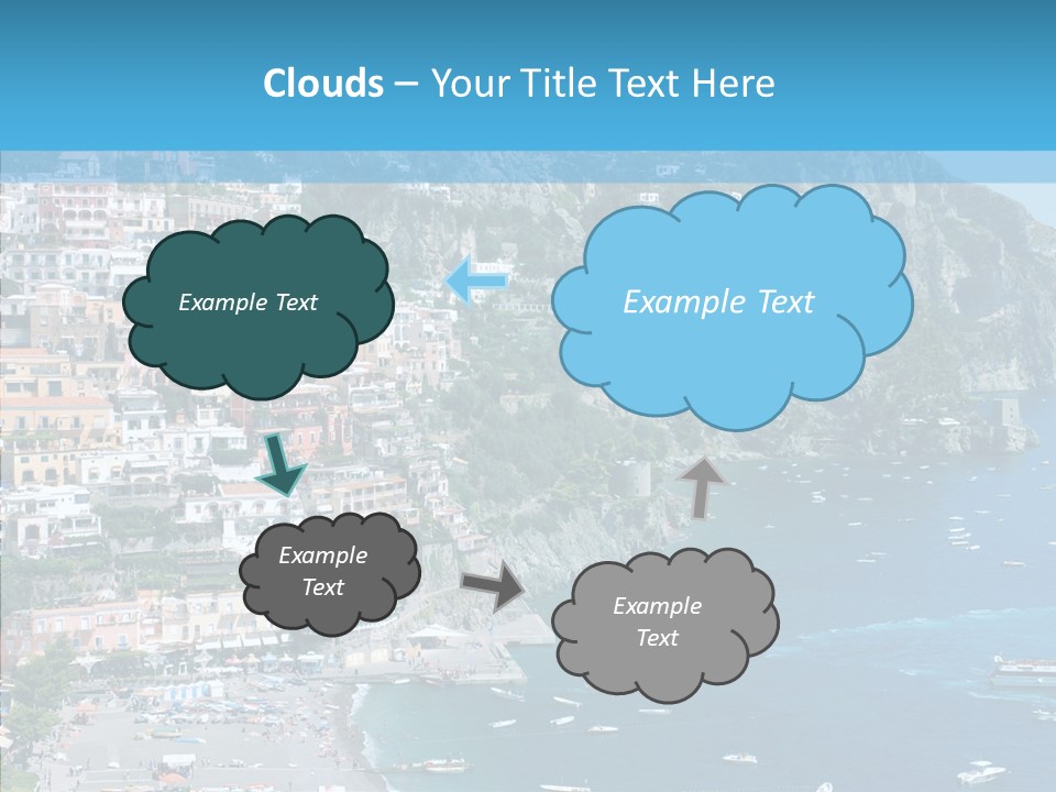 Culture Sky City PowerPoint Template