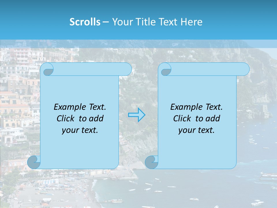 Culture Sky City PowerPoint Template