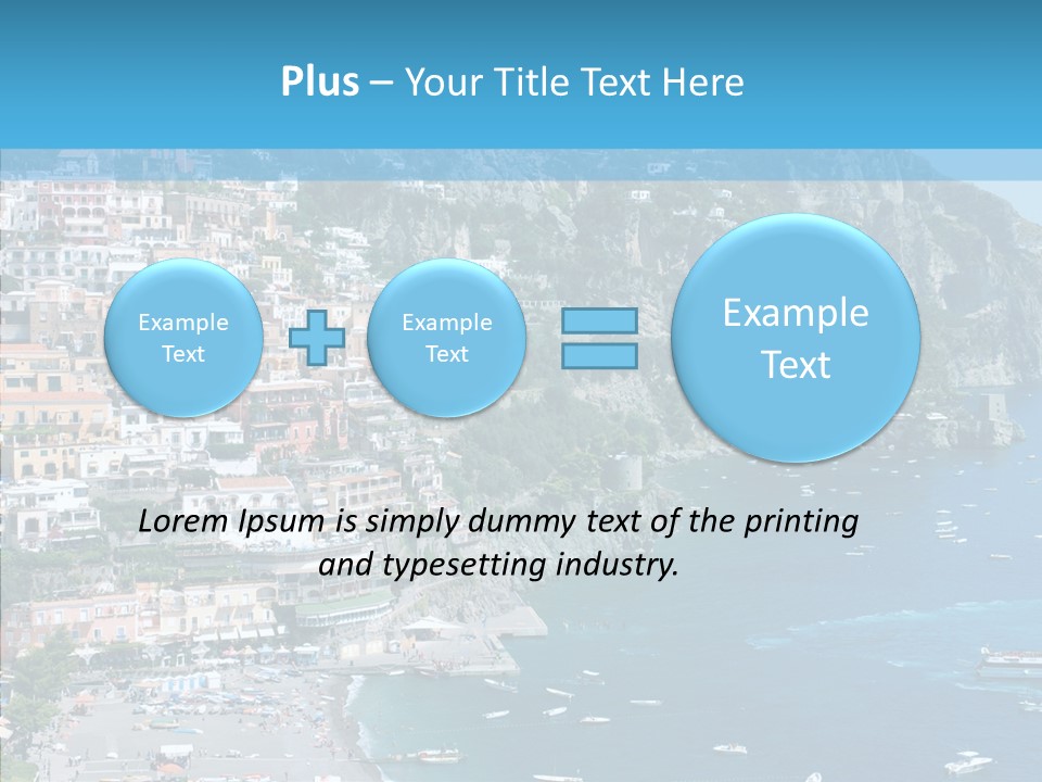 Culture Sky City PowerPoint Template