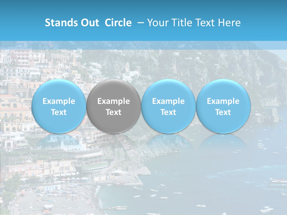 Culture Sky City PowerPoint Template