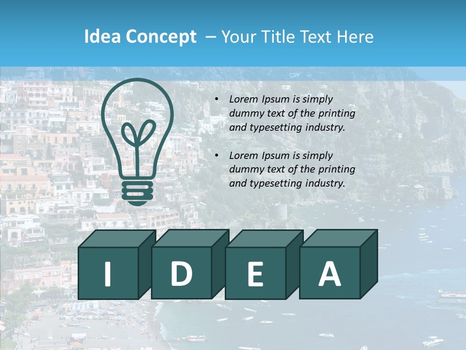 Culture Sky City PowerPoint Template