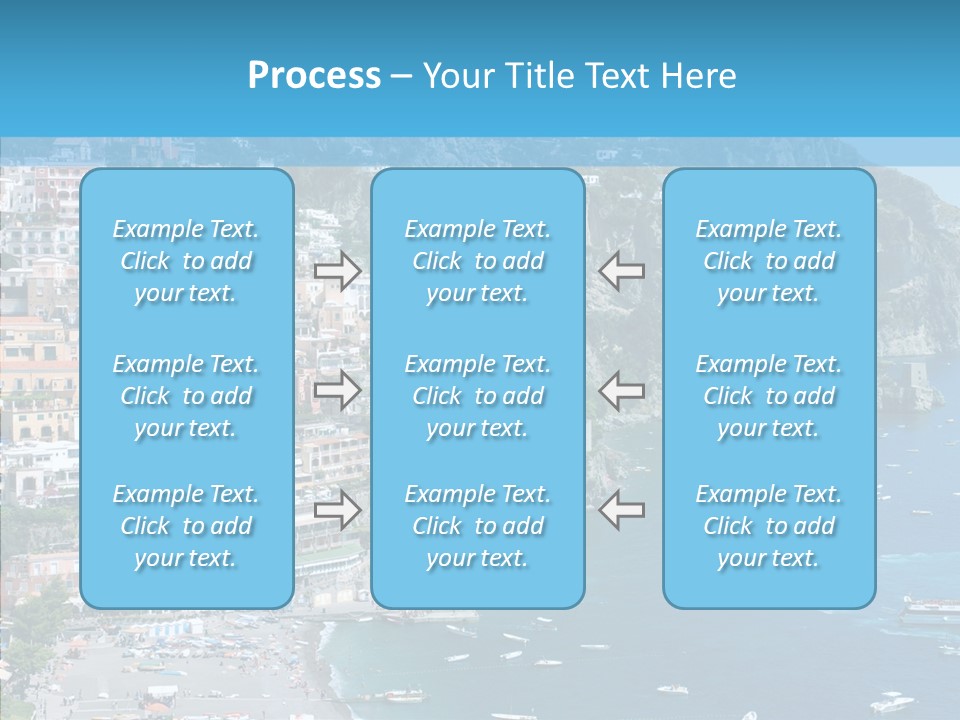 Culture Sky City PowerPoint Template