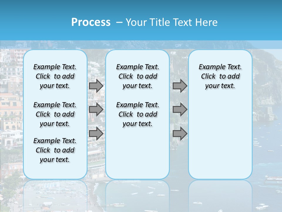 Culture Sky City PowerPoint Template