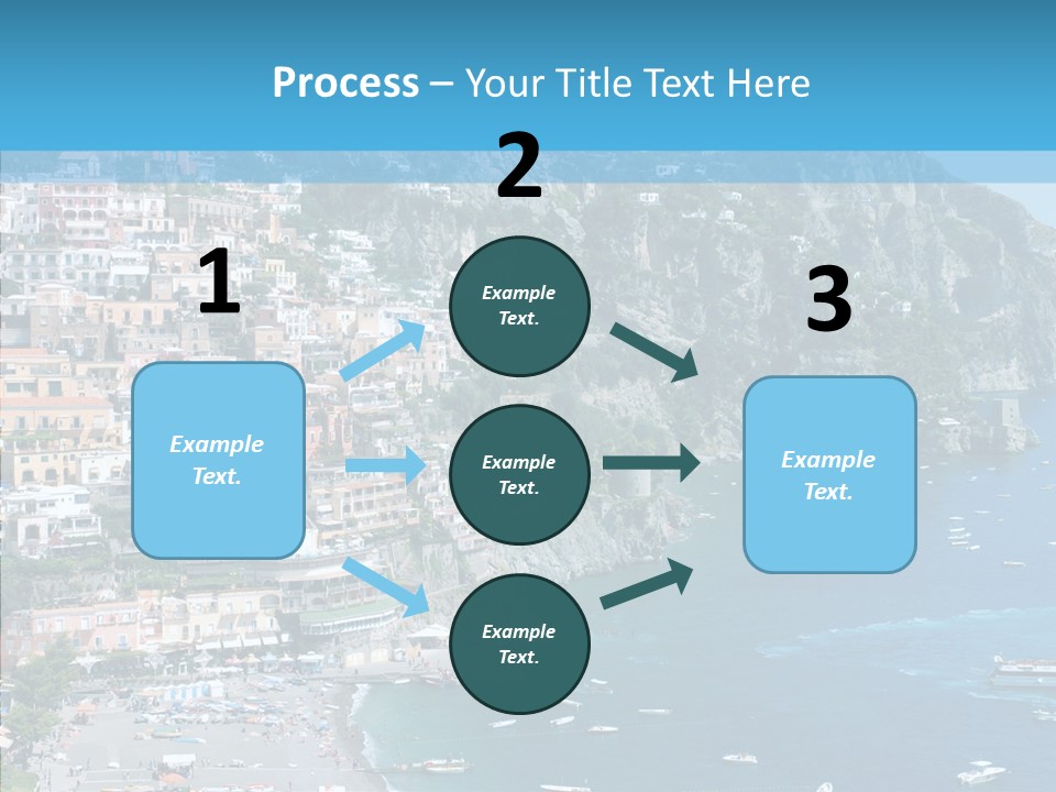 Culture Sky City PowerPoint Template