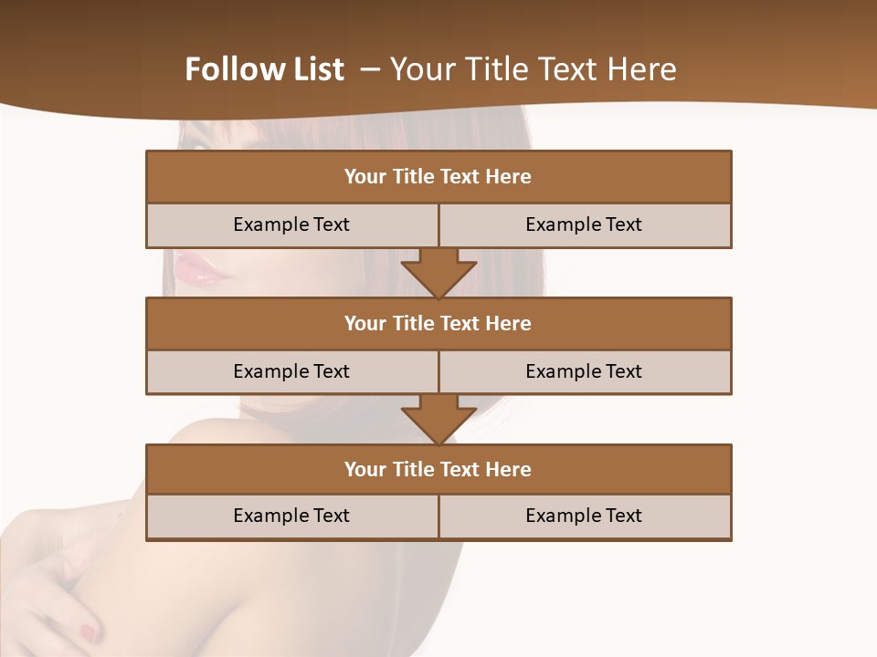 Sexy Hair Care PowerPoint Template