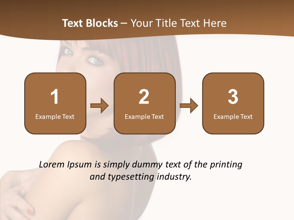 Sexy Hair Care PowerPoint Template