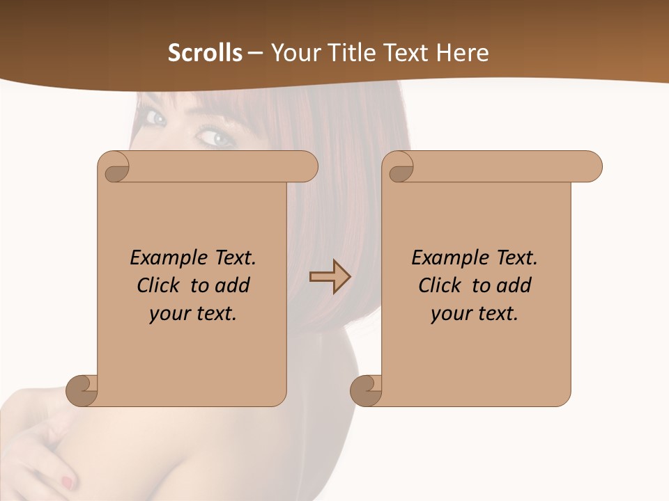 Sexy Hair Care PowerPoint Template