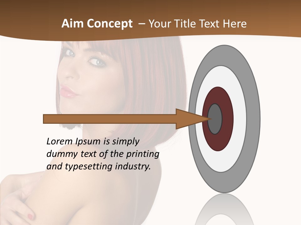 Sexy Hair Care PowerPoint Template