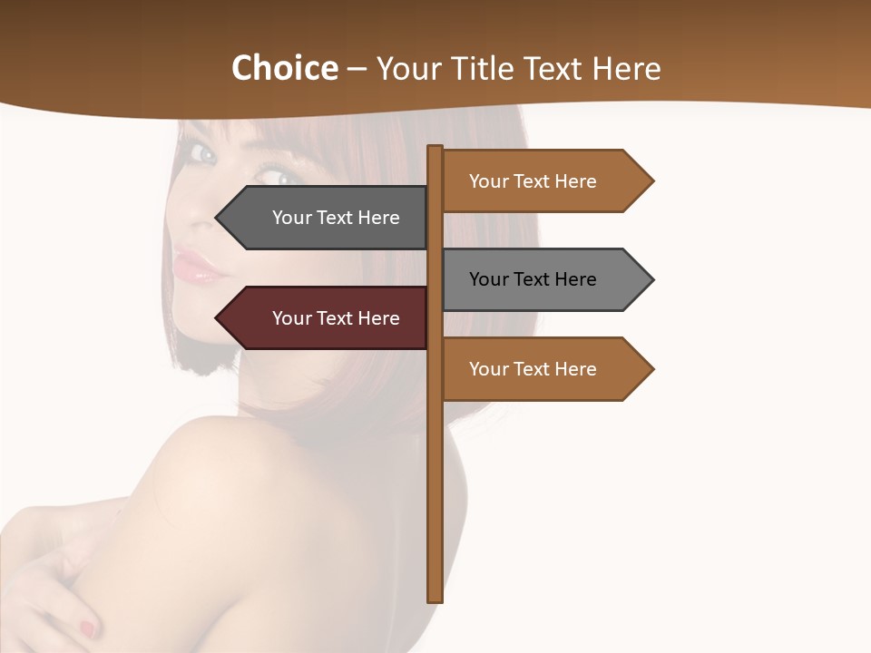 Sexy Hair Care PowerPoint Template