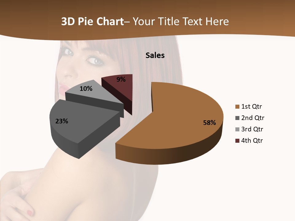 Sexy Hair Care PowerPoint Template