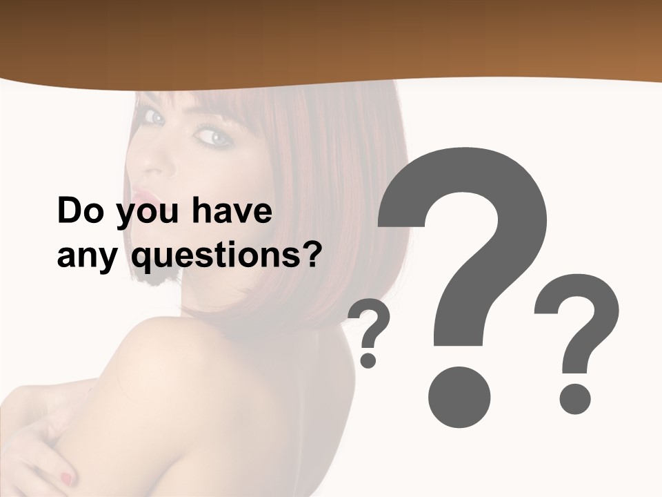 Sexy Hair Care PowerPoint Template