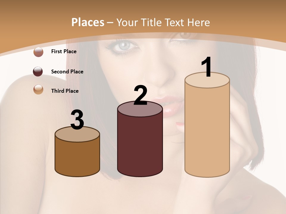 Redheaded Fresh Lovely PowerPoint Template