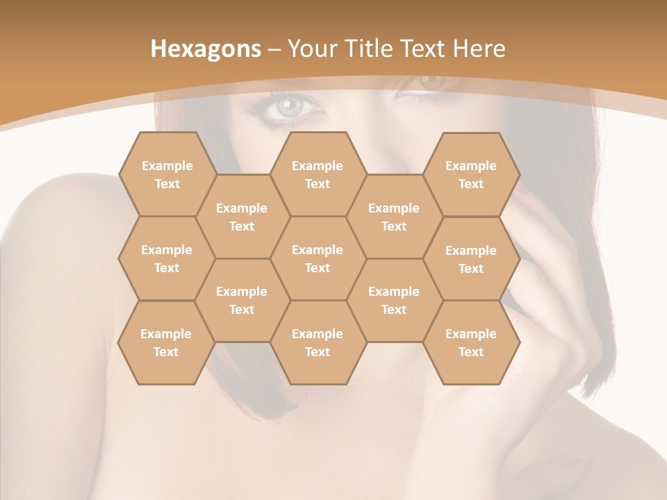 Redheaded Fresh Lovely PowerPoint Template