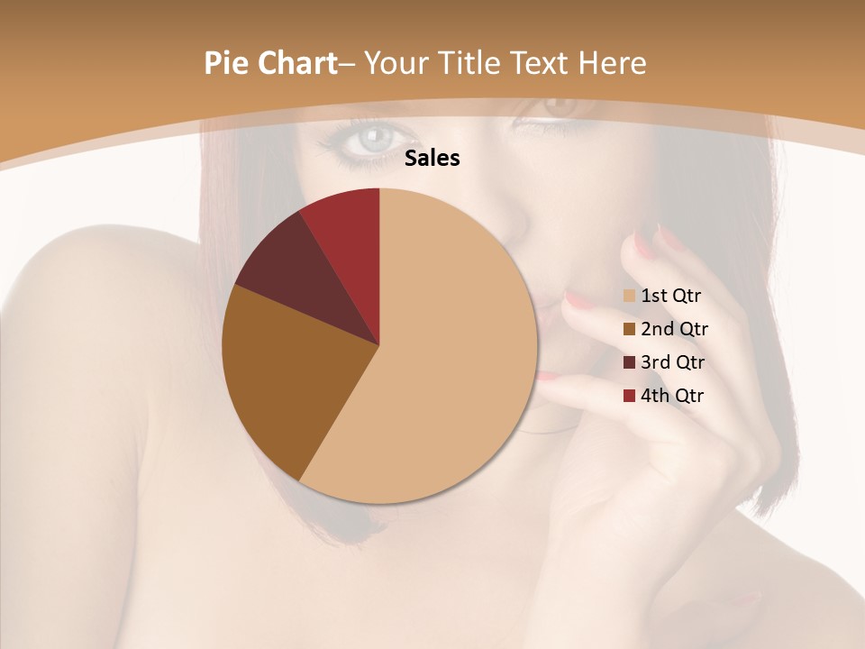 Redheaded Fresh Lovely PowerPoint Template