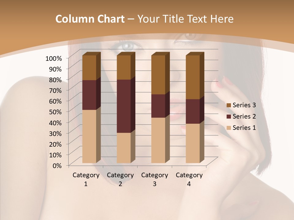 Redheaded Fresh Lovely PowerPoint Template