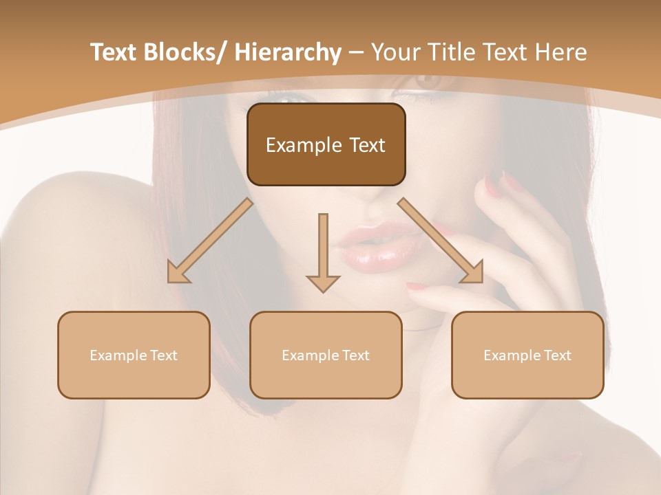 Redheaded Fresh Lovely PowerPoint Template