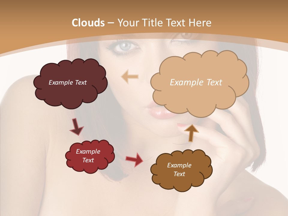 Redheaded Fresh Lovely PowerPoint Template