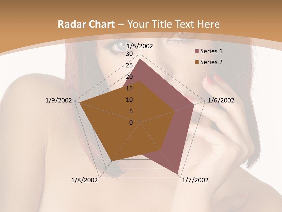 Redheaded Fresh Lovely PowerPoint Template