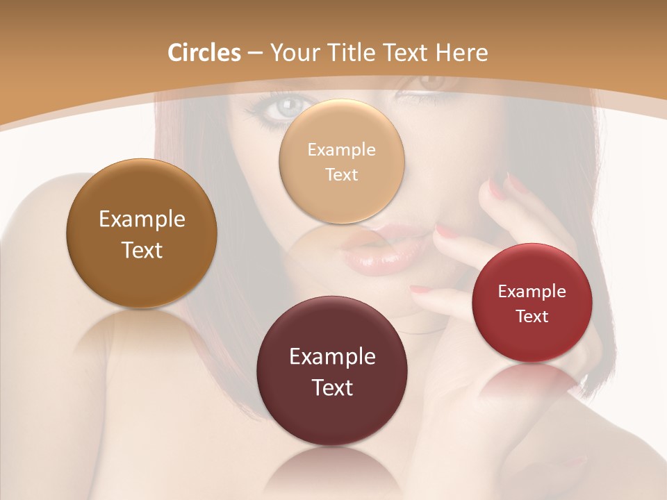 Redheaded Fresh Lovely PowerPoint Template