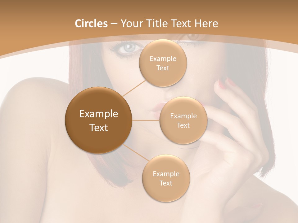 Redheaded Fresh Lovely PowerPoint Template