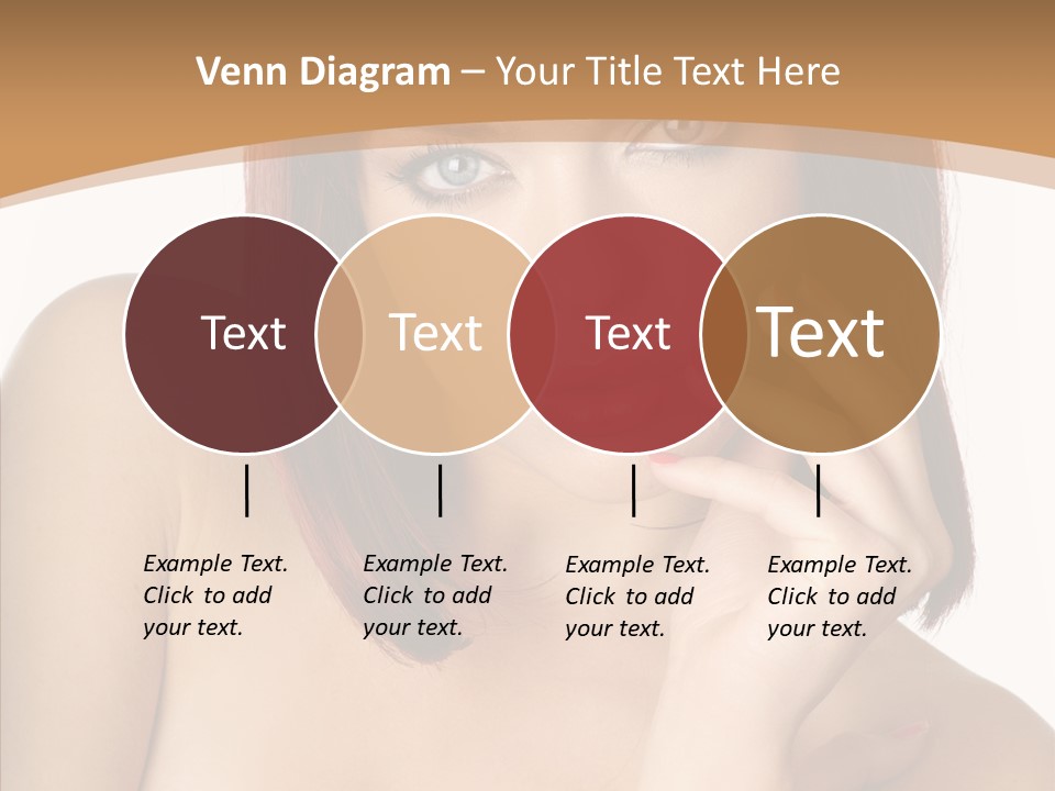 Redheaded Fresh Lovely PowerPoint Template