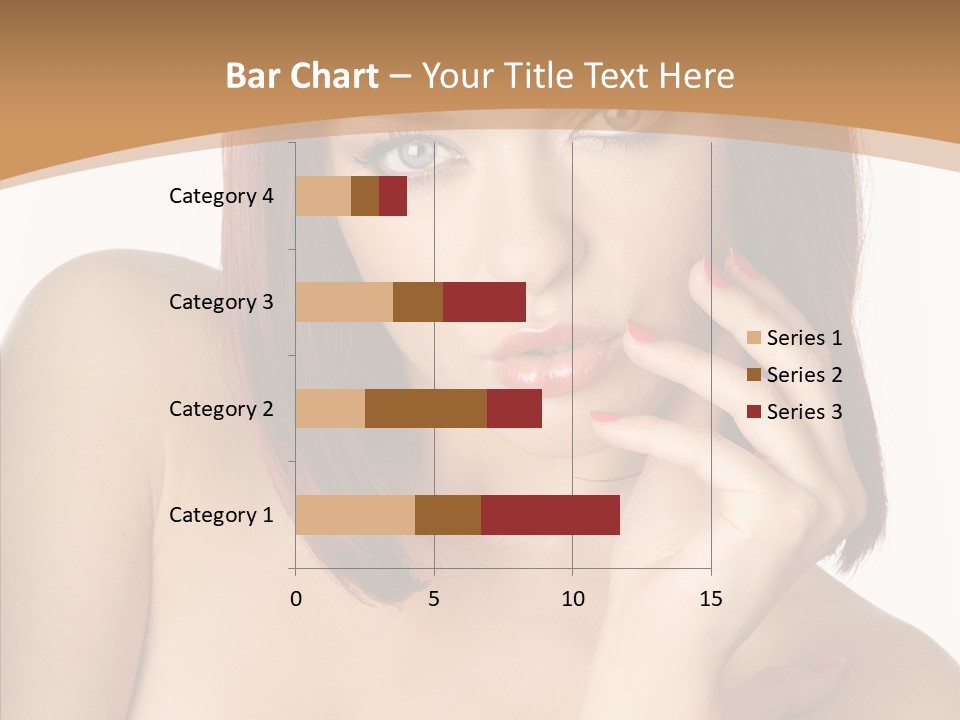 Redheaded Fresh Lovely PowerPoint Template