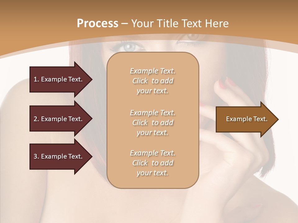 Redheaded Fresh Lovely PowerPoint Template