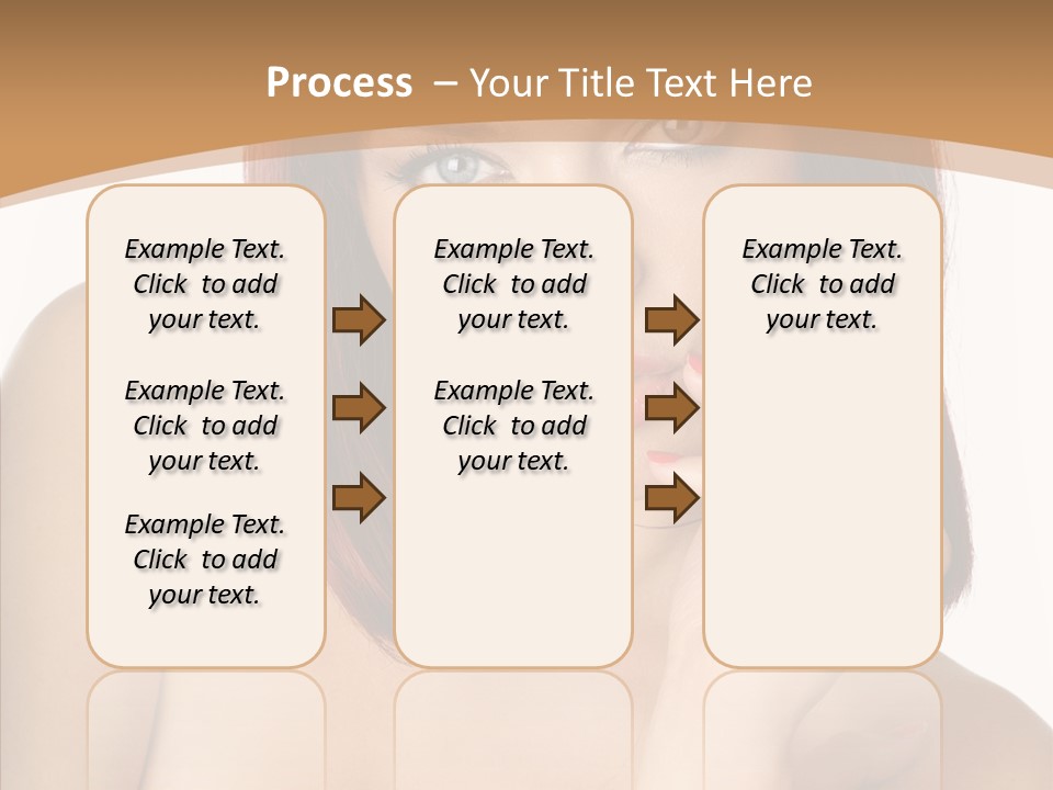 Redheaded Fresh Lovely PowerPoint Template