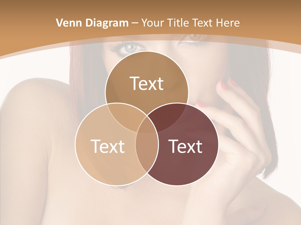 Redheaded Fresh Lovely PowerPoint Template