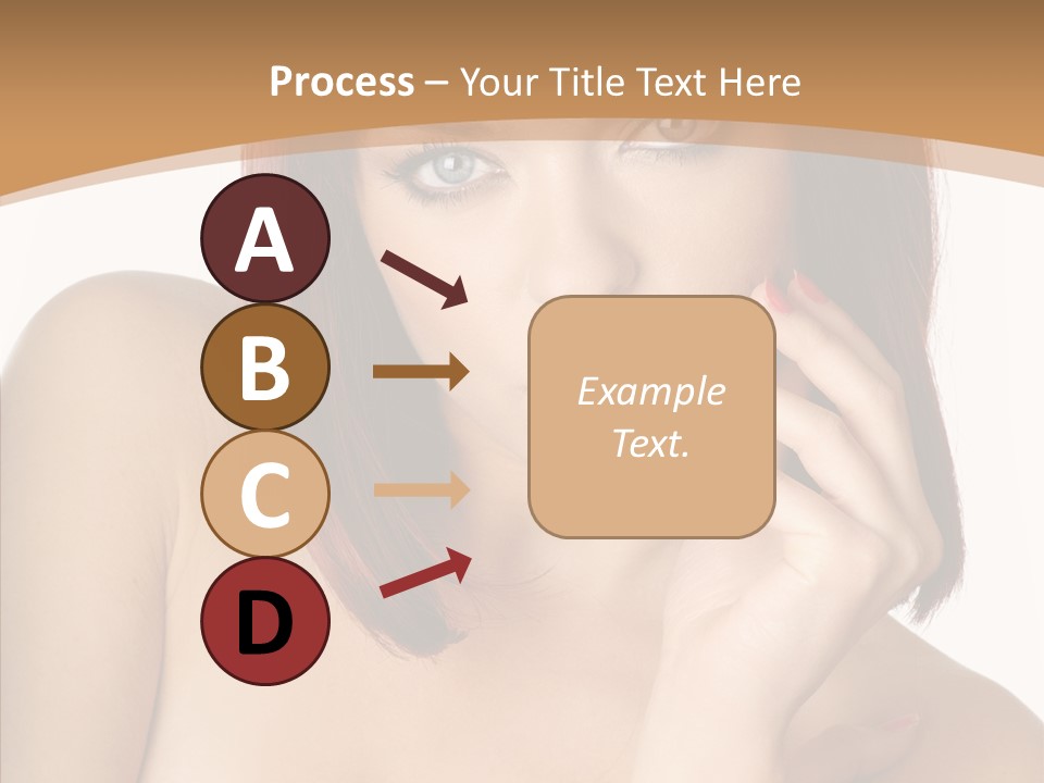 Redheaded Fresh Lovely PowerPoint Template