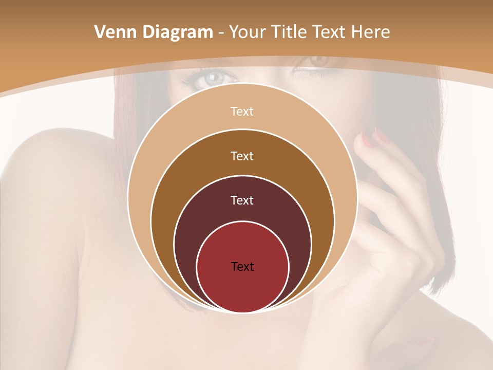 Redheaded Fresh Lovely PowerPoint Template