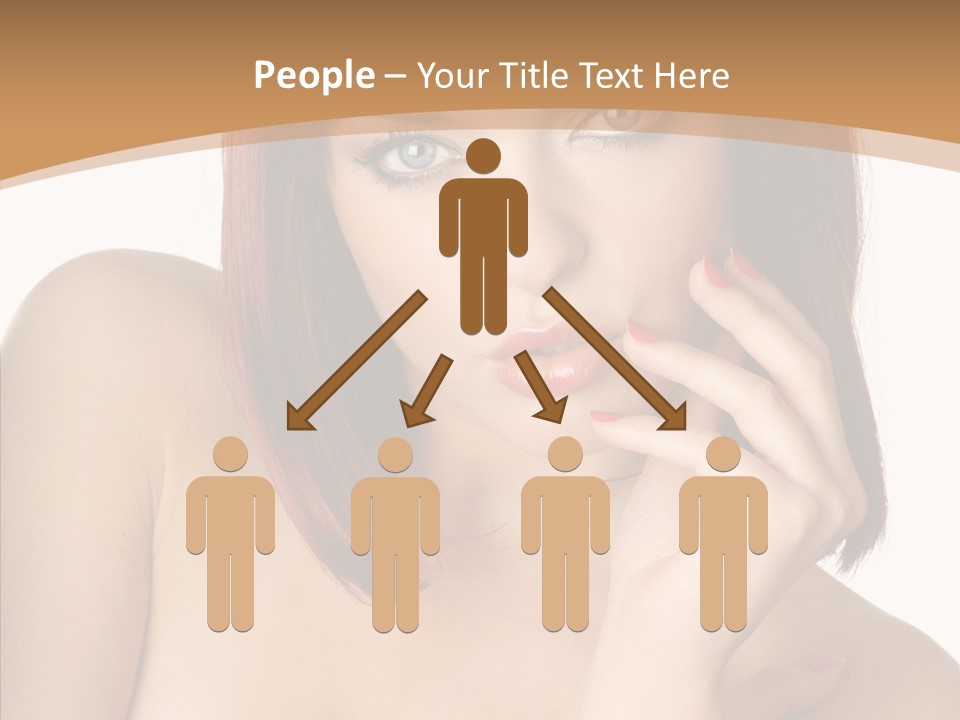 Redheaded Fresh Lovely PowerPoint Template