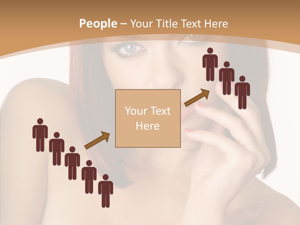 Redheaded Fresh Lovely PowerPoint Template