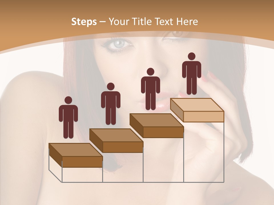 Redheaded Fresh Lovely PowerPoint Template