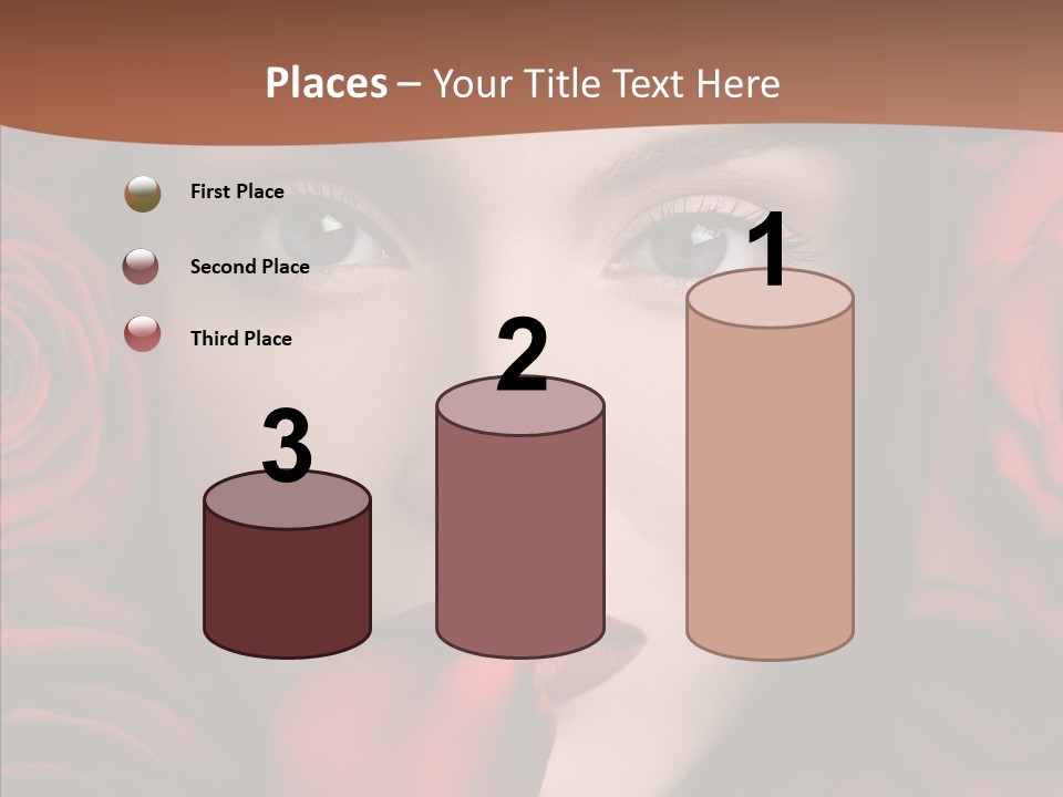 Girl Aroma Young PowerPoint Template