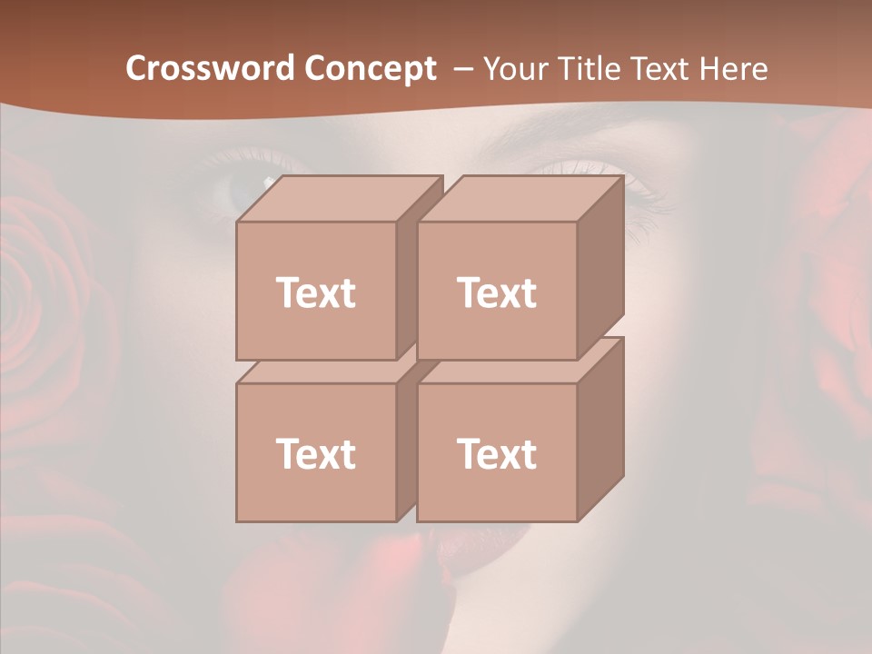 Girl Aroma Young PowerPoint Template