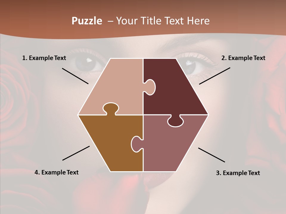 Girl Aroma Young PowerPoint Template