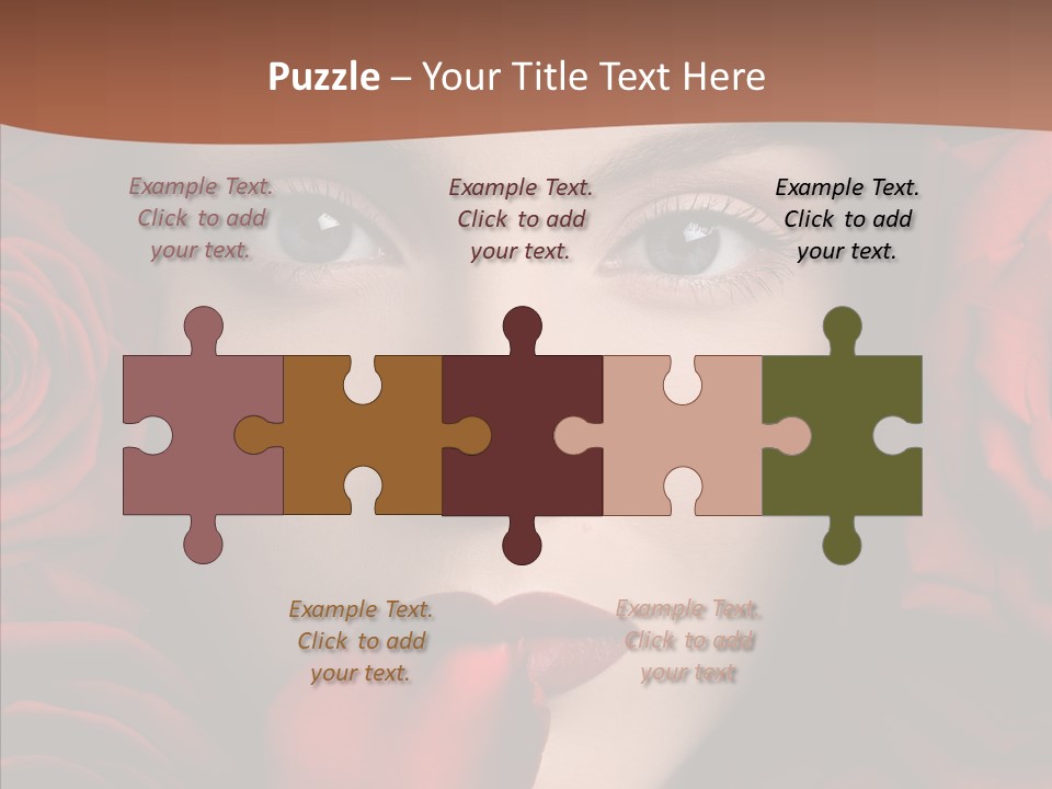 Girl Aroma Young PowerPoint Template